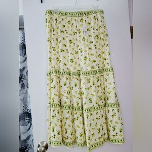 Max Studio Lemon Print Women's Skirt